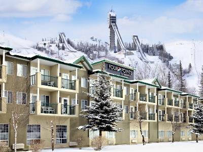 โฟร์ พอยต์ บาย เชอราตัน โฮเต็ล แอนด์ สวีท แคลกรีเวสต์ Hotel คาลการี ภายนอก รูปภาพ
