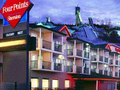 โฟร์ พอยต์ บาย เชอราตัน โฮเต็ล แอนด์ สวีท แคลกรีเวสต์ Hotel คาลการี ภายนอก รูปภาพ